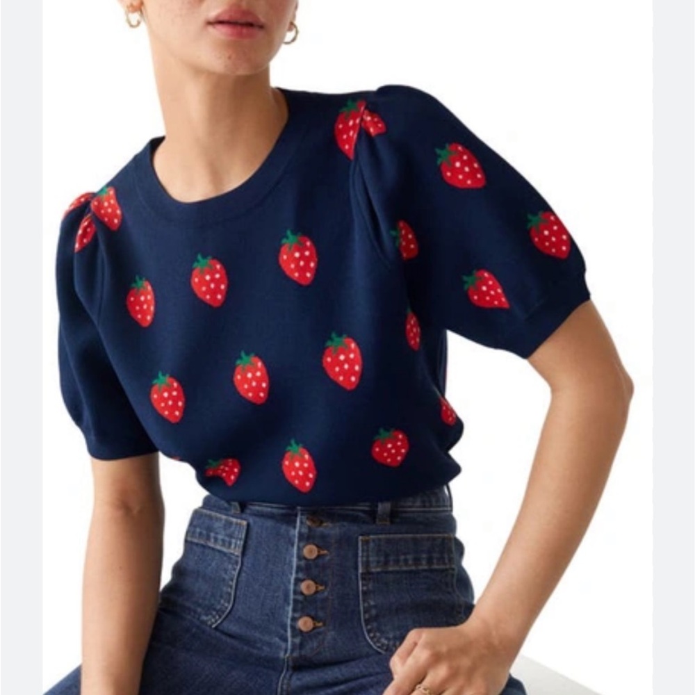 &Other Stories Strawberry Sweater